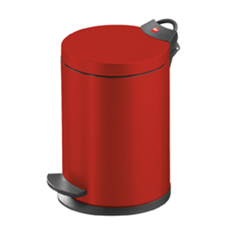 Hailo T2 4L Pedal Bin (Red)